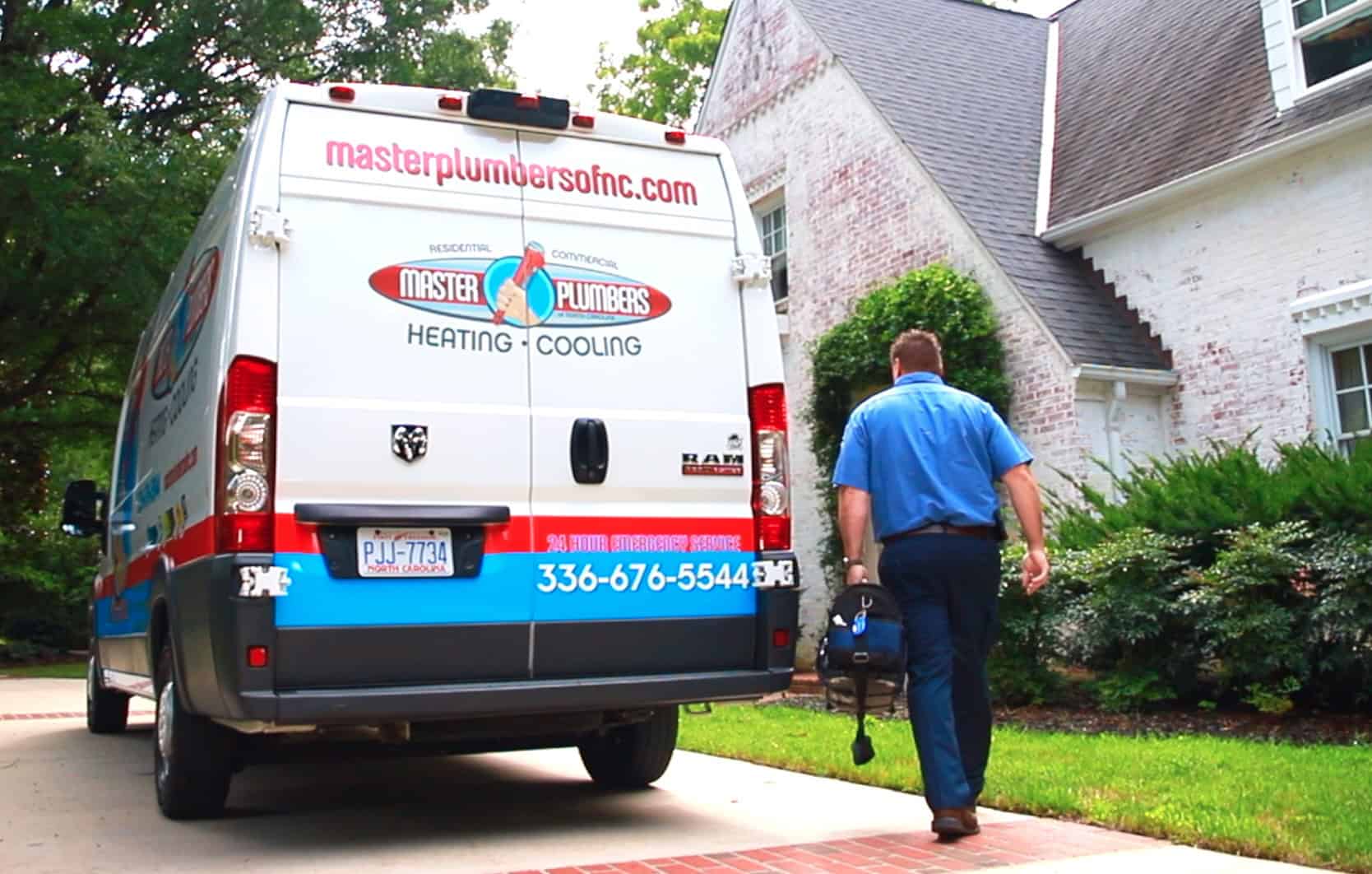 Back of Van at a House Visit